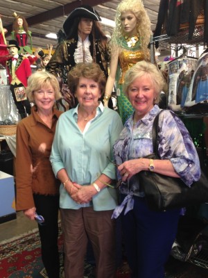 Susan Betz, Beverly Griffith, TGC President & Cathey Meagher