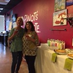 The Flowers were blooming at Pinot's Palette
